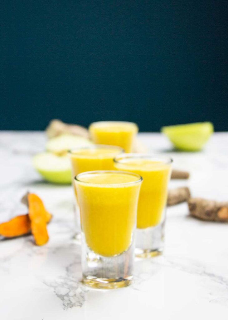 Turmeric Shot Recipe with Apple & Ginger The AntiCancer Kitchen