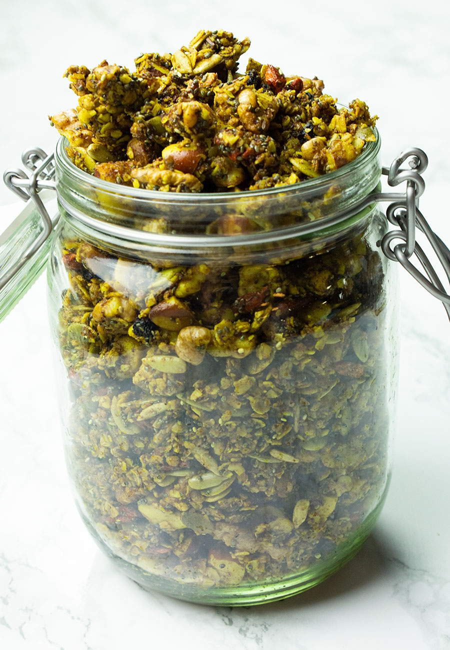 Turmeric granola