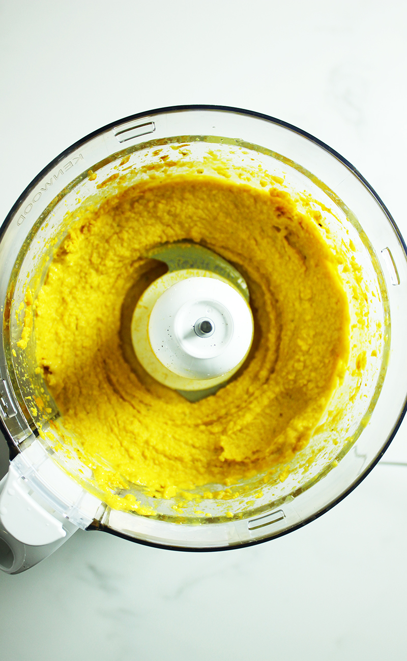 Turmeric hummus