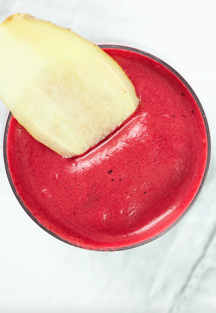 Breast Cancer Fighting Juice with Beetroot in a glass