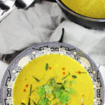 Anticancer Turmeric Corn Soup (Vegan)