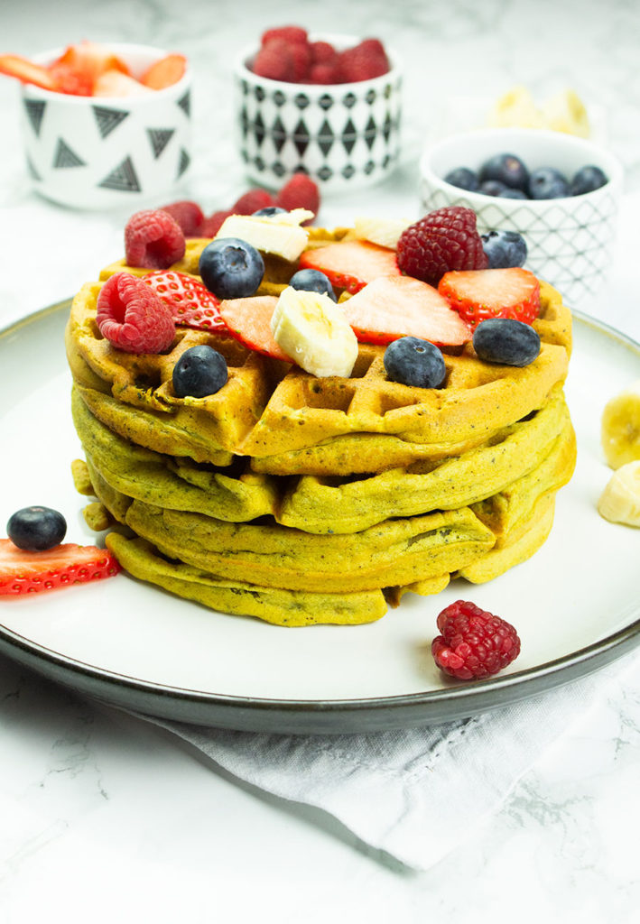 Healthy Homemade Waffles Vegan + Glutenfree The AntiCancer Kitchen