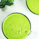 Spinach kale cucumber smoothie