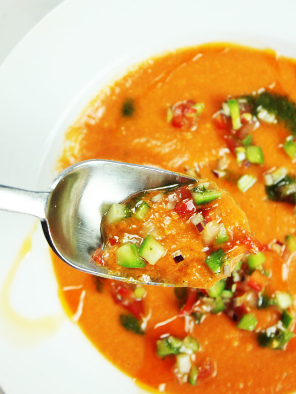 Gazpacho Soup Recipe (Chilled) The AntiCancer Kitchen