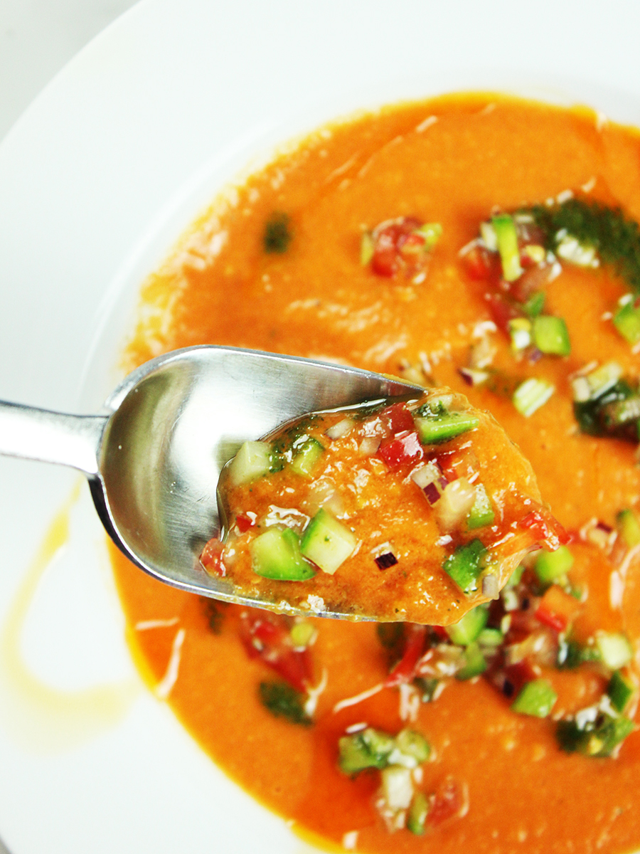 Gazpacho Soup Recipe (Chilled) | The Anti-Cancer Kitchen