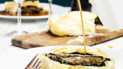 Vegan mushroom wellington recipe