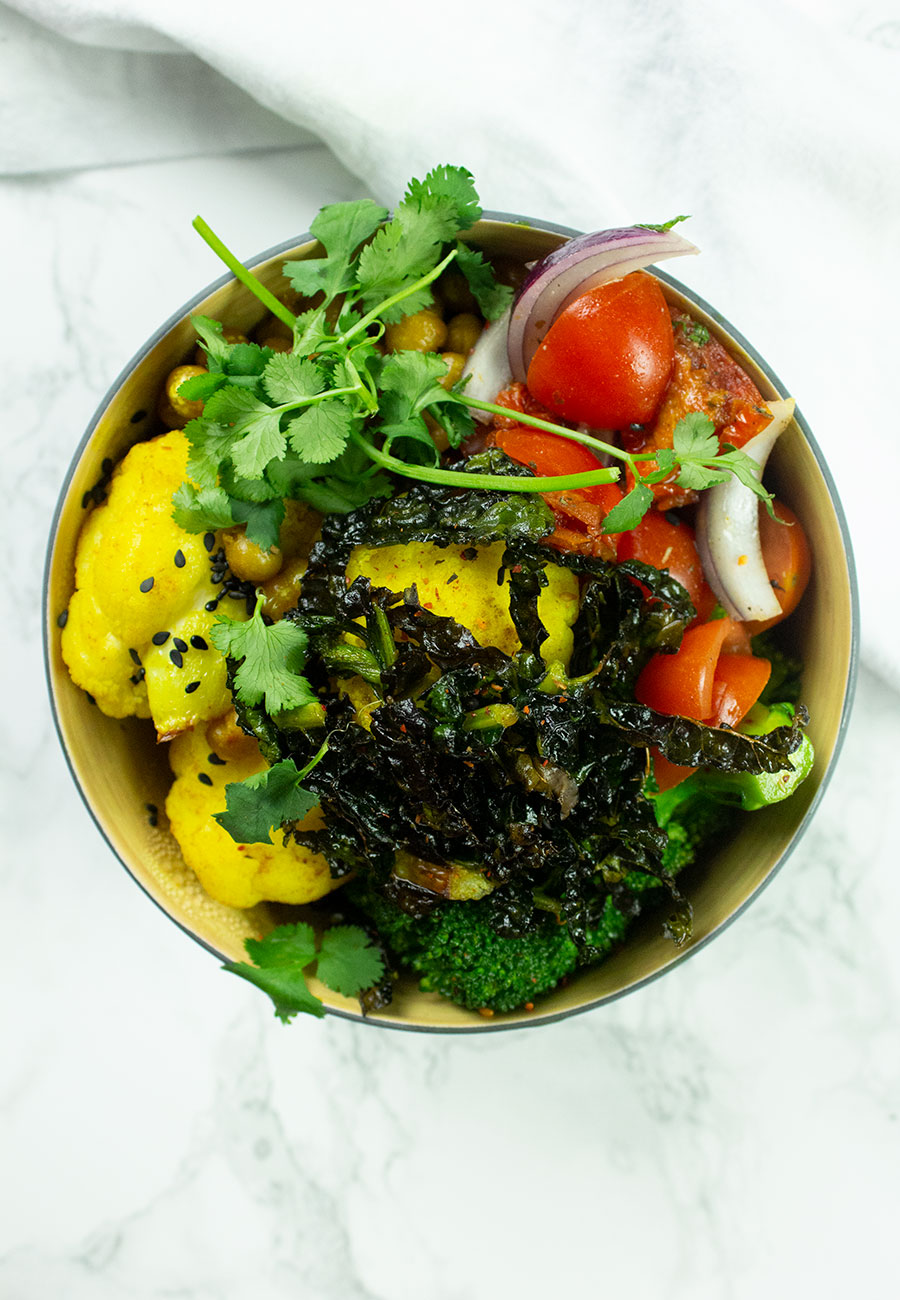 plant-based Buddha bowl recipe