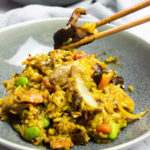 Mushroom fried rice