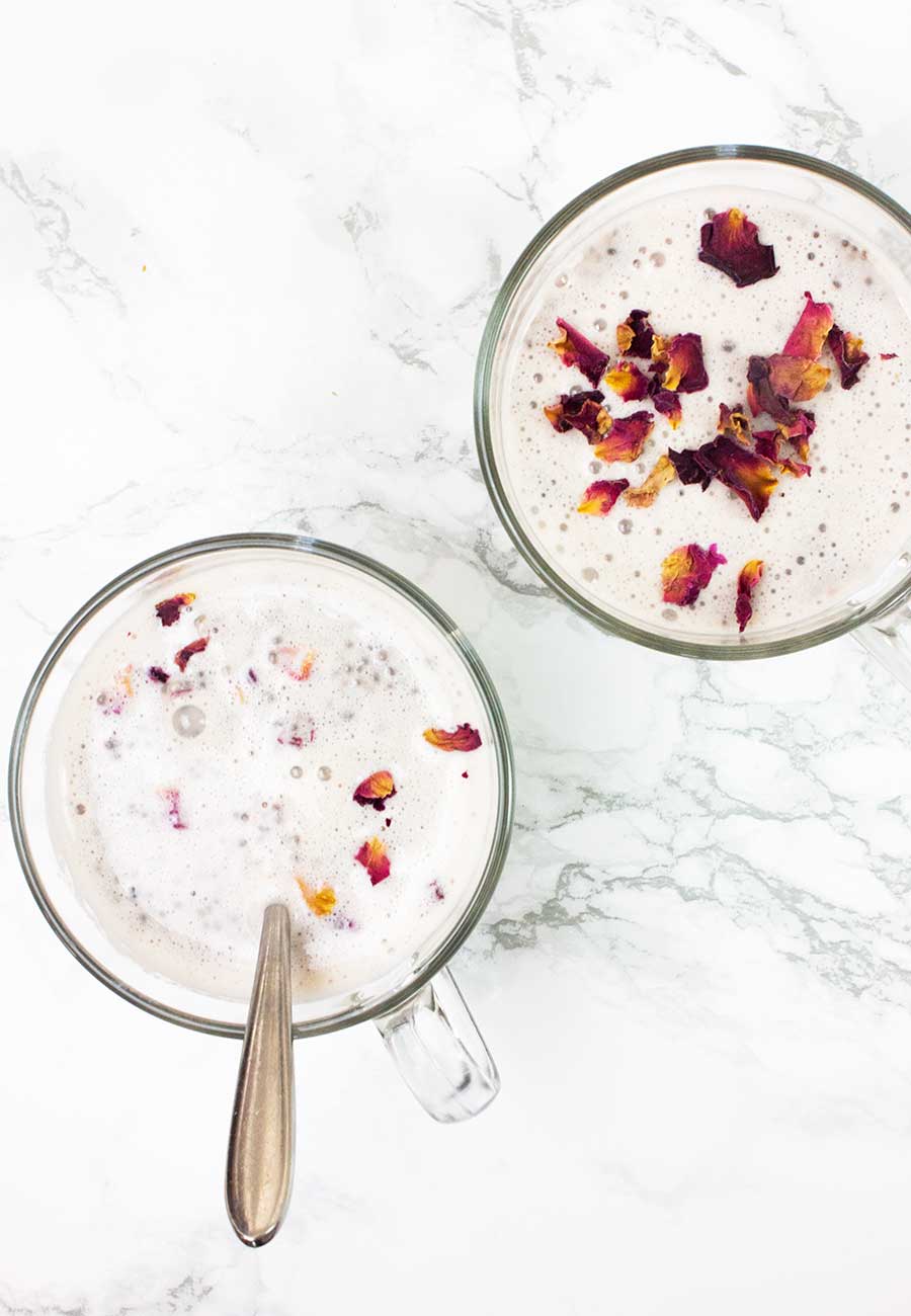 Chia seed pudding with pomegranate