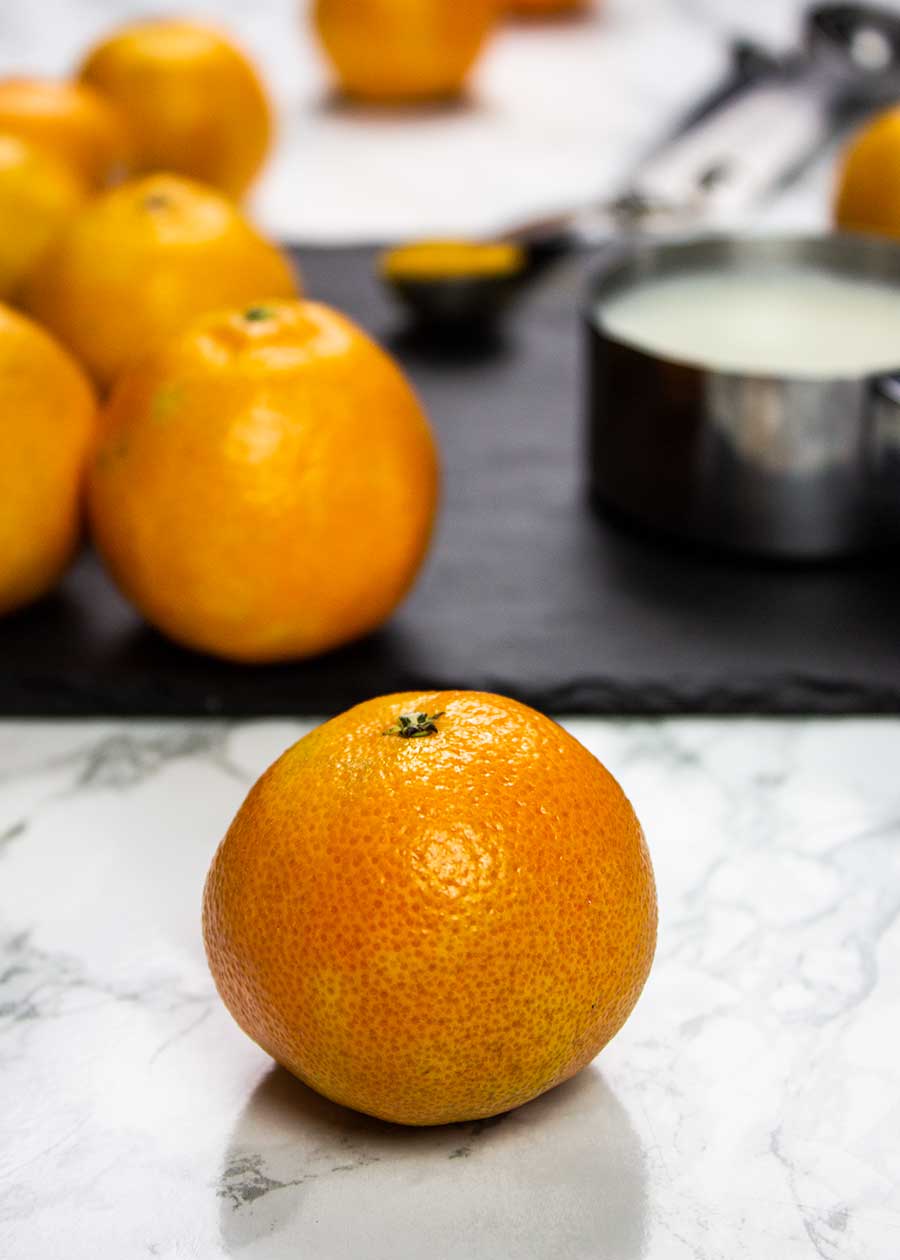 Clementine smoothie ingredients