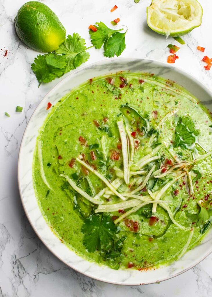 Easy Green Gazpacho Recipe | The Anti-Cancer Kitchen