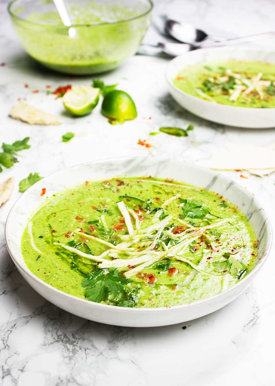 EASY GREEN GAZPACHO RECIPE
