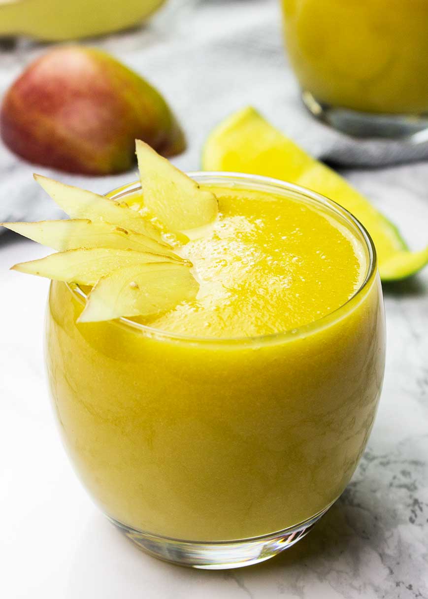 Easy Mango Smoothie with Ginger | The Anti-Cancer Kitchen