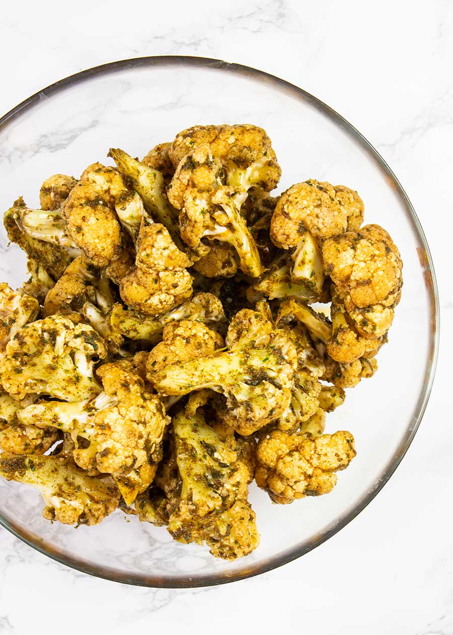 Marinated cauliflower 