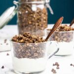 Chocolate granola recipe - oil-free + vegan