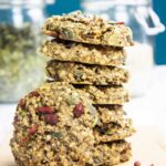 Healthy oatmeal banana cookies