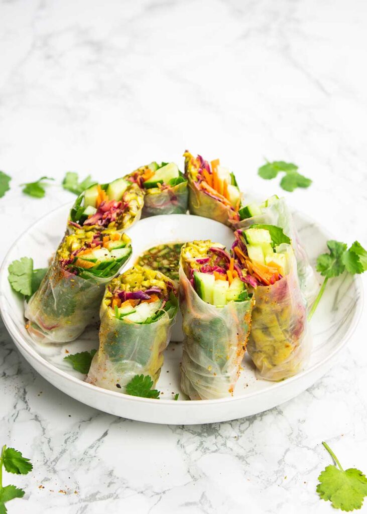 Fresh summer rolls