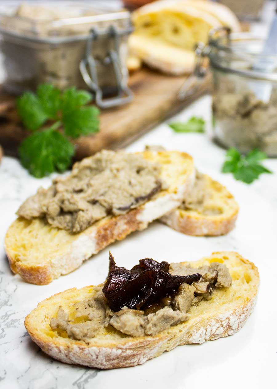 Mushroom pâté recipe 