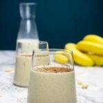 Healthy protein-packed smoothie with chai spices