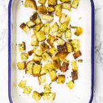 Easy homemade sourdough croutons