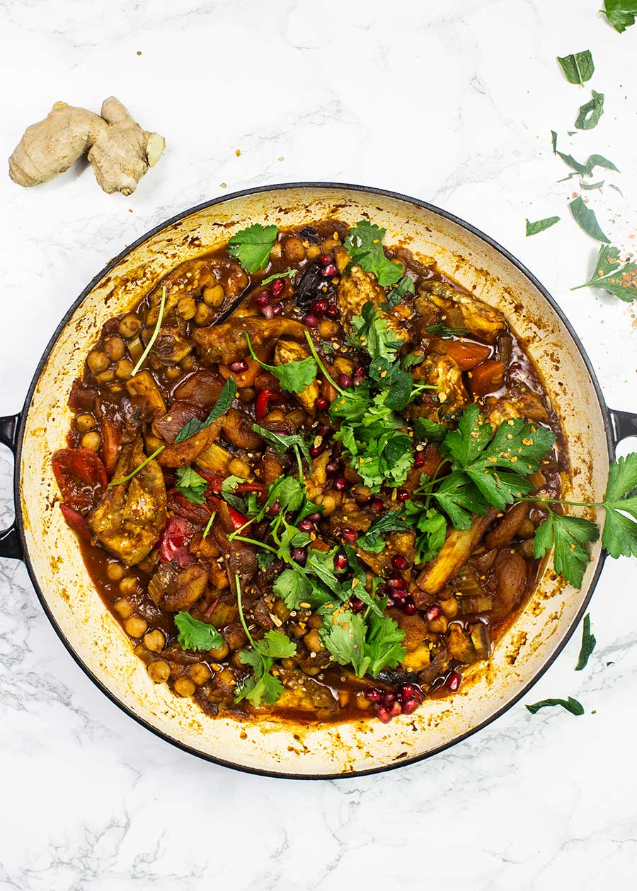 Vegetable tagine 