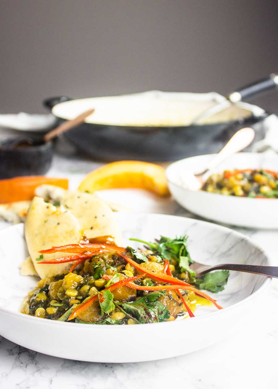 Mouthwatering Indian vegan curry