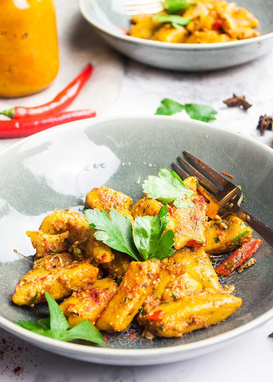 Pumpkin gnocchi recipe with spiced pesto