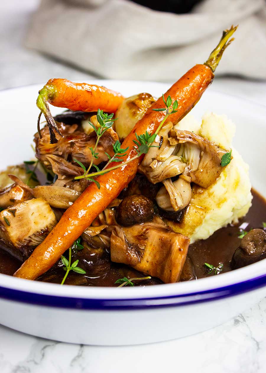 Vegan Coq Au Vin with Jackfruit | The Anti-Cancer Kitchen