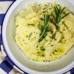 Olive oil mashed potatoes