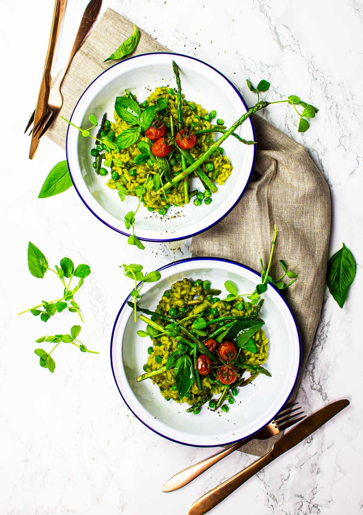 Green Risotto Recipe with Peas and Asparagus The AntiCancer Kitchen